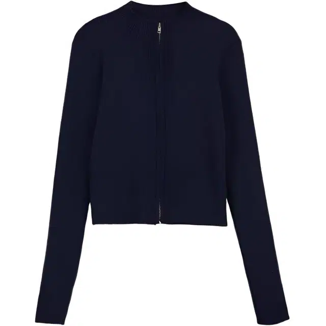 苏九儿 拉链设计感修身长袖针织衫 女款