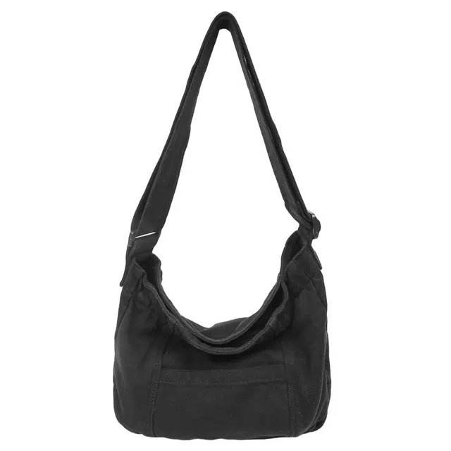 醇龙 纯色大容量通勤百搭简约 帆布 单肩包 常规 男女同款情侣款 多色