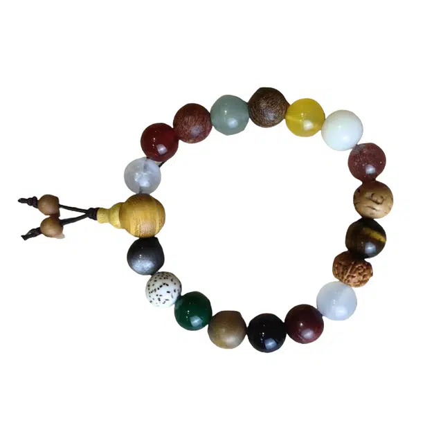 舞依翡 佛珠四代十八籽珠串多宝#好运 菩提籽 手串 男女同款情侣款