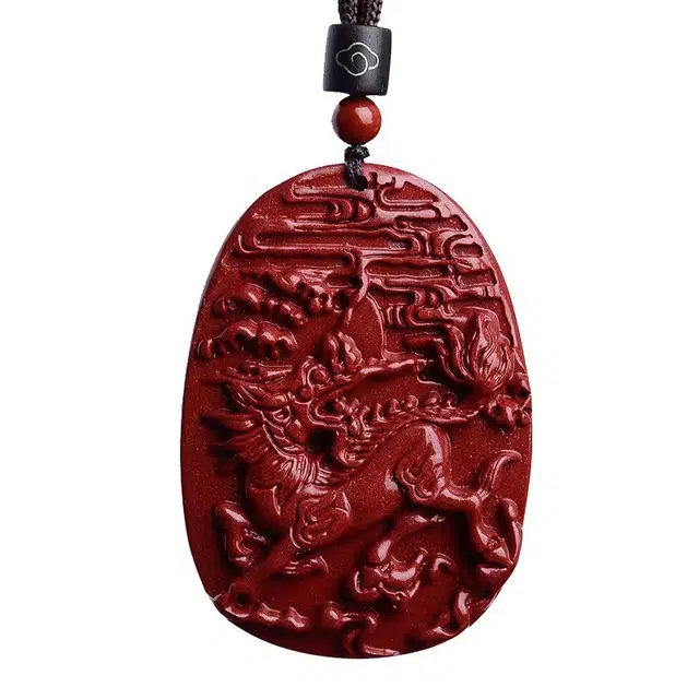 茂琼 麒麟火麒麟五行缺火补火小众百搭高级感饰品#好运 朱砂 项链 男女同款情侣款