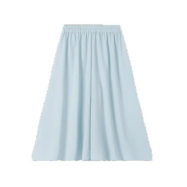 媛媛公主长裤 夏季薄款阔腿裤防蚊轻盈原创北欧风时尚高腰百搭通勤垂坠舒适显瘦 儿童款