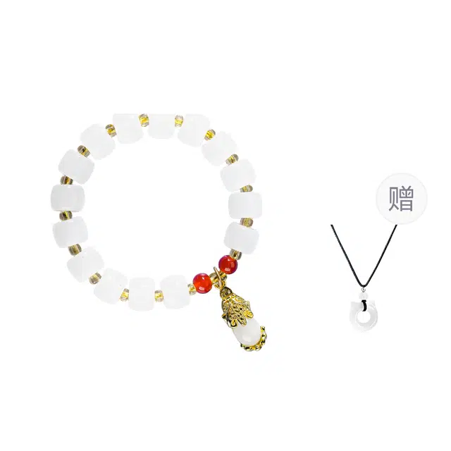 絮物 时尚百搭轻奢高级感掌心禅意念珠文玩国潮新中式轻奢高级感佛珠文玩盘玩招财纳福#好运 菩提根 手串 男女同款情侣款