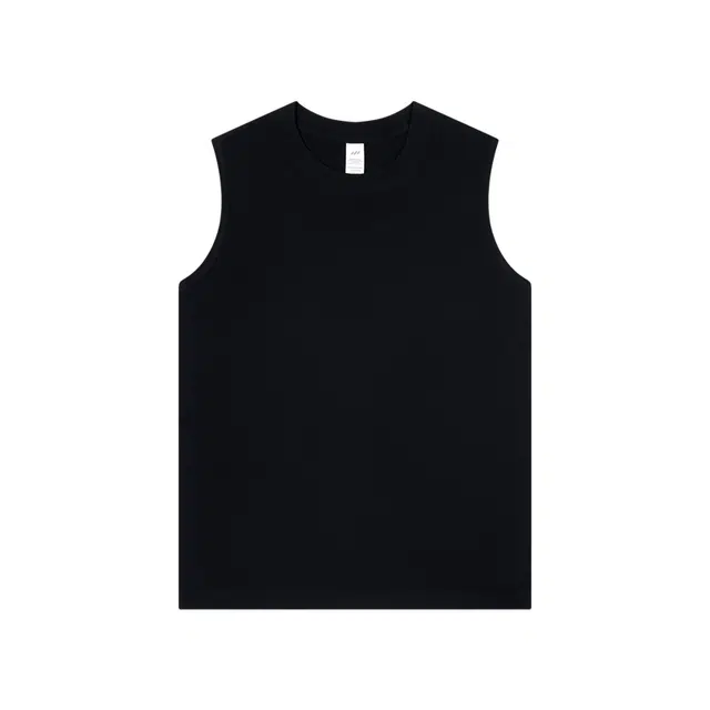 华夏儿女 美式宽松纯棉无袖坎肩男士内外兼用背心 女款