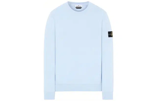STONE ISLAND Garment Dyed Crew Sweat