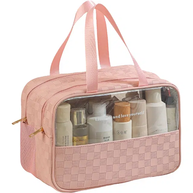 环邦干湿分离收纳包便携式外出旅行大容量防水收纳袋洗漱包 收纳便携防水多层防泼水