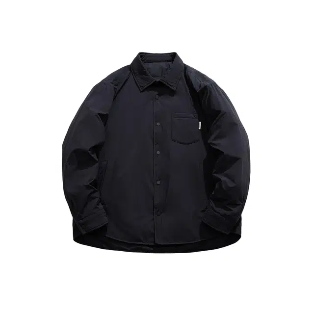 鸭鸭 长袖短款纯色羽绒服 男女同款