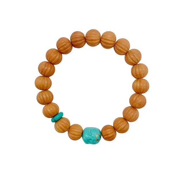 富珠汇 国潮新中式事业运爆棚转运小众复古日常百搭八方来财蒸蒸日上未来可期好运文玩 猴头核桃 手串 男女同款情侣款