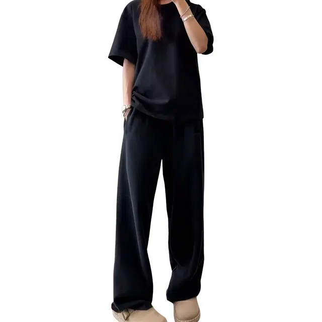 徐百货 美式潮牌百搭复古重磅春秋季长裤做旧抽绳阔腿裤宽松直筒子休闲裤 男女同款