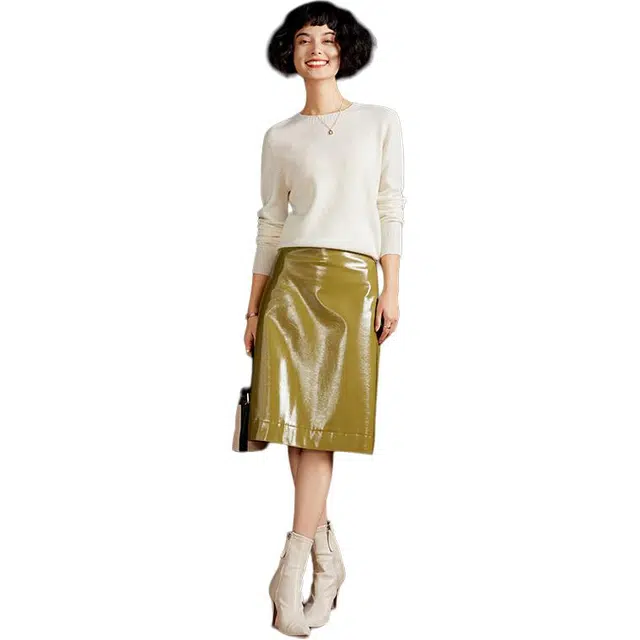 稻草人 简约百搭舒适柔软时尚打底羊绒衫 女款