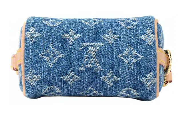 Louis Vuitton Speedy Denim Bucket Bag