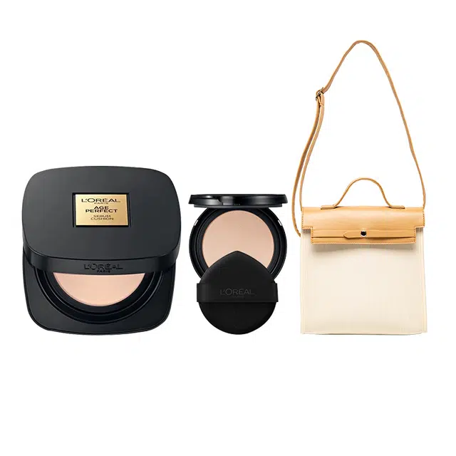 欧莱雅 黑金金致臻颜柔光无暇气垫 自然持久不卡粉提亮肤色防晒