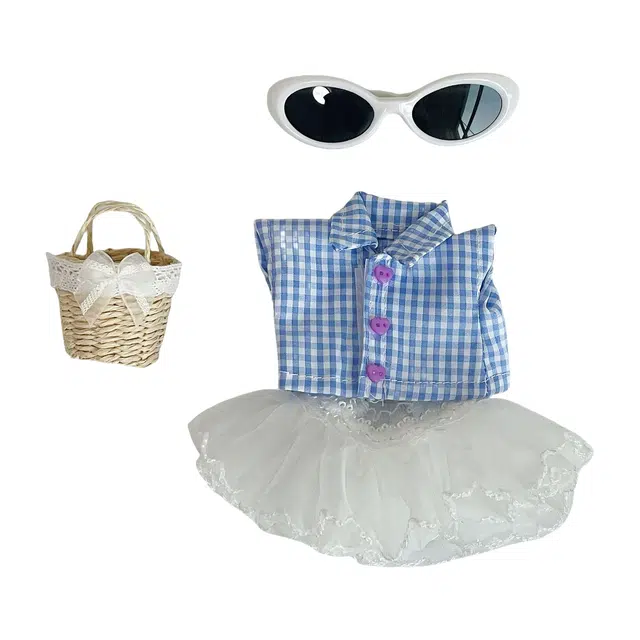 图米鱼 向往之处 配饰背带裤 娃衣着替