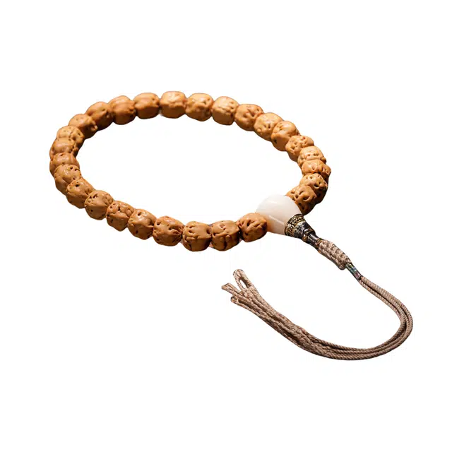 子婳 复古民族风藏式佛手原籽五爪金龙盘文玩手持念珠吉祥好运诸事顺利 金刚菩提 手串 男女同款情侣款