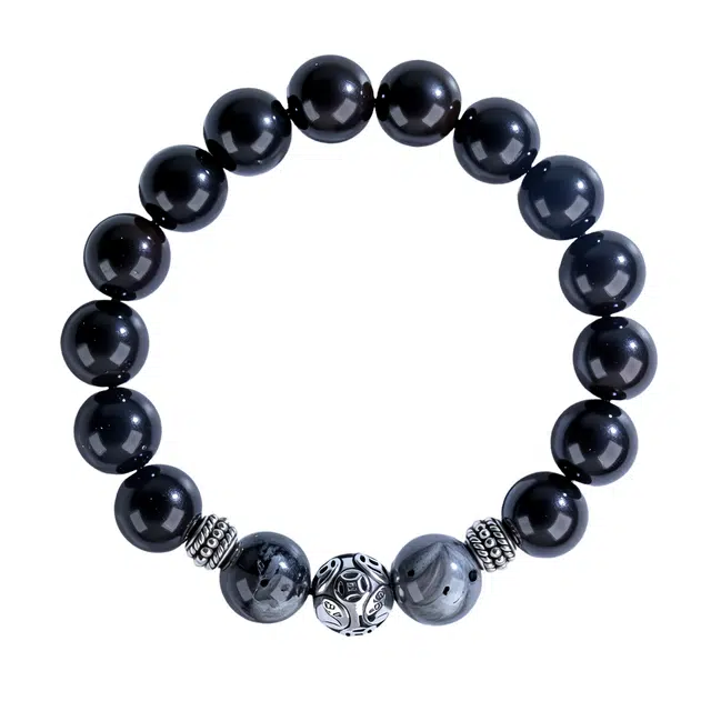 物㯖 招财进宝文玩盘玩佛珠念珠新中式小众优雅百搭高级感复古风文艺风诸事顺遂八方来财#好运 黑檀 手串 男女同款情侣款