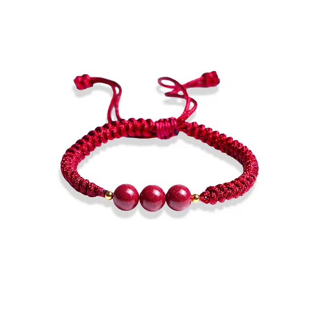 梨云暮雪 一物一证 保证 三阳开泰紫金砂酒芬红 高含量 诸事顺利八方来财转运珠 紫金砂红砂帝王砂#好运 朱砂 手绳 男女同款情侣款