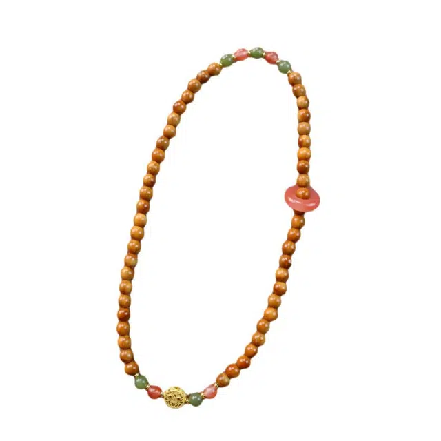 舞依翡 多圈珠串文玩佛珠扎基拉姆双圈 新中式国风#好运 库克 手串 女款