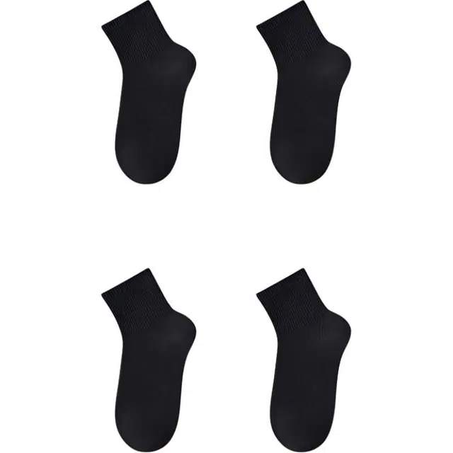 潞优野 防臭抗起球纯棉舒适运动无骨春秋款中筒袜 女款