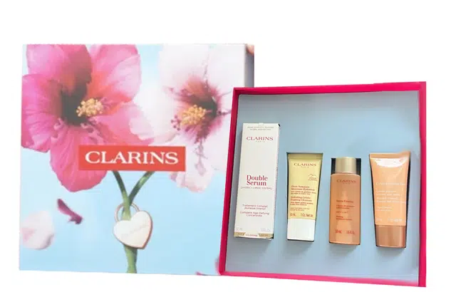 娇韵诗 双萃精华洁面护肤套装 保湿补水 四件套