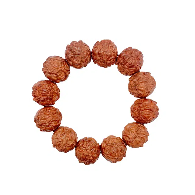 富珠汇 【招财纳福】大尺寸招财貔貅吞金兽 新中式国潮小众轻奢日进斗金八方来财#好运 檀木 手串 男女同款情侣款