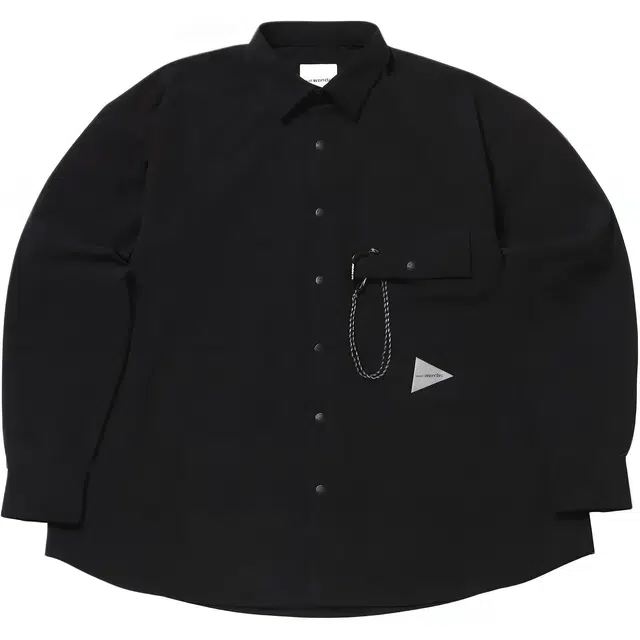 and wander FW25 light w cloth shirt