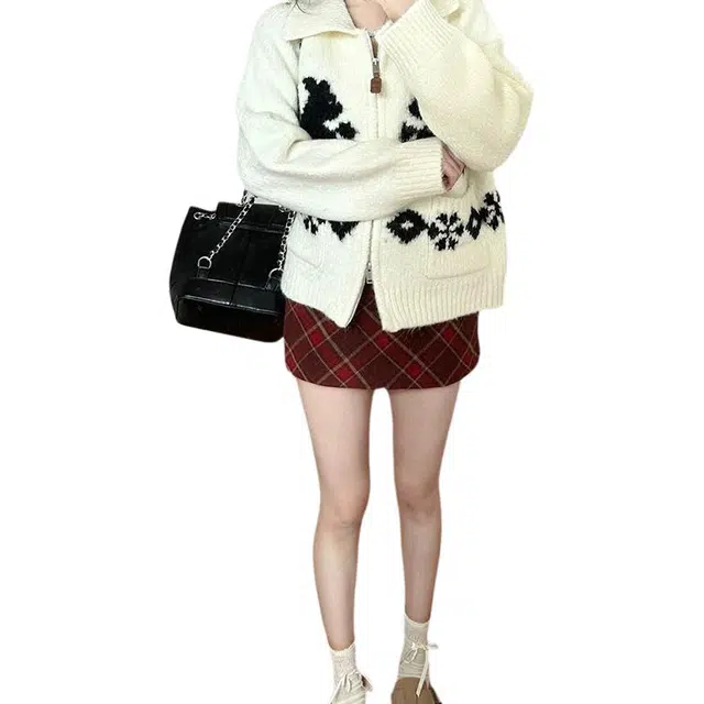 黛尔佳人 简约百搭舒适长袖优雅时尚通勤裙装套装 女款