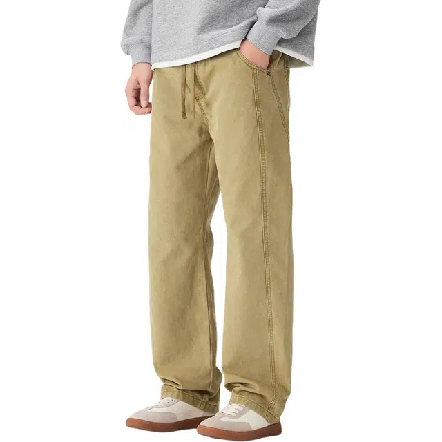 洞洞拐 高级感长裤时尚工装休闲裤 男女同款