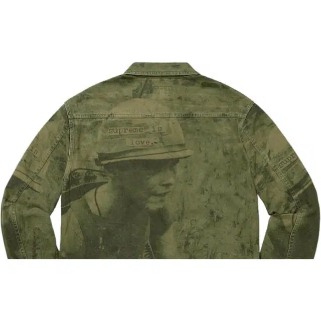 Supreme FW19 Week 1 Supreme Is Love Denim Work Jacket