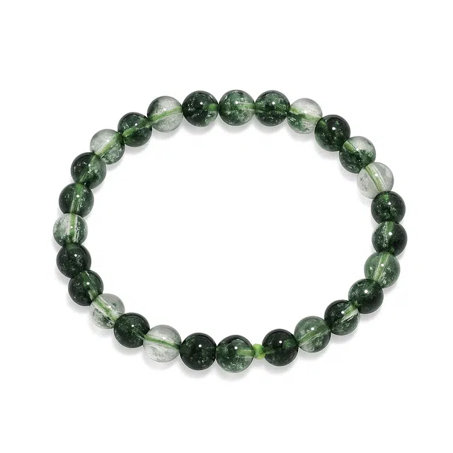 兮星泊 组队上岸新中式国风经典不过时百搭时尚好运 绿幽灵 手串 男女同款情侣款