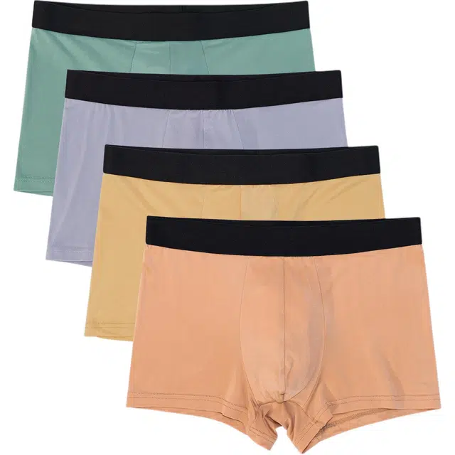 富贵鸟 运动型百搭速干透气舒适亲肤平角内裤 男款