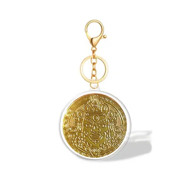 卡莱茵 平安好运八方来财蛇年卡通开运吉祥物 合金 挂件 男女同款情侣款