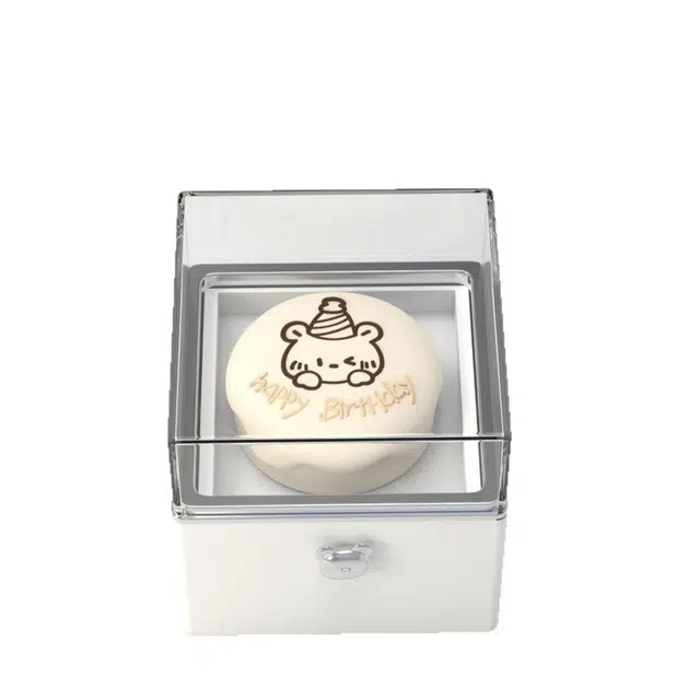 胖胖龙 蛋糕戒指盒项链手链自动旋转 整蛊玩具