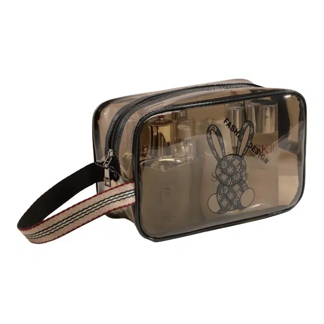 环邦大容量便携旅行化妆包卡通图案洗漱包 收纳防水防泼水