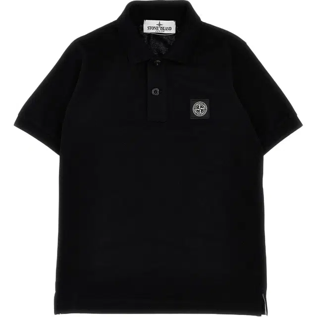 Stone Island Polo Shirt Kids Black