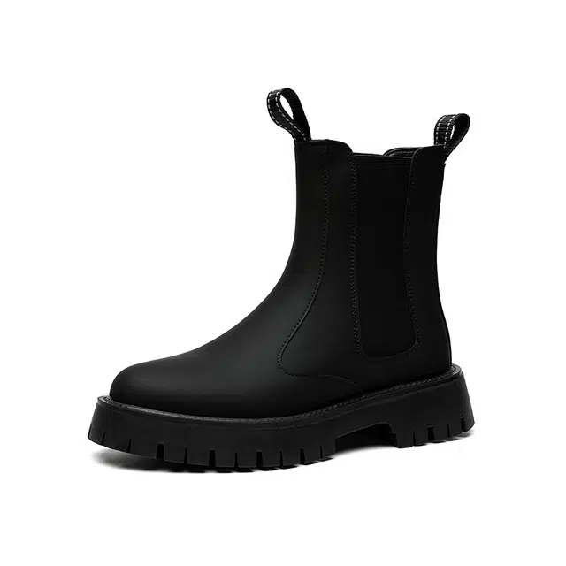 莫代尔 英伦百搭时尚气质厚底增高简约舒适 复古经典休闲日常户外工装高级感通勤 切尔西靴 男款