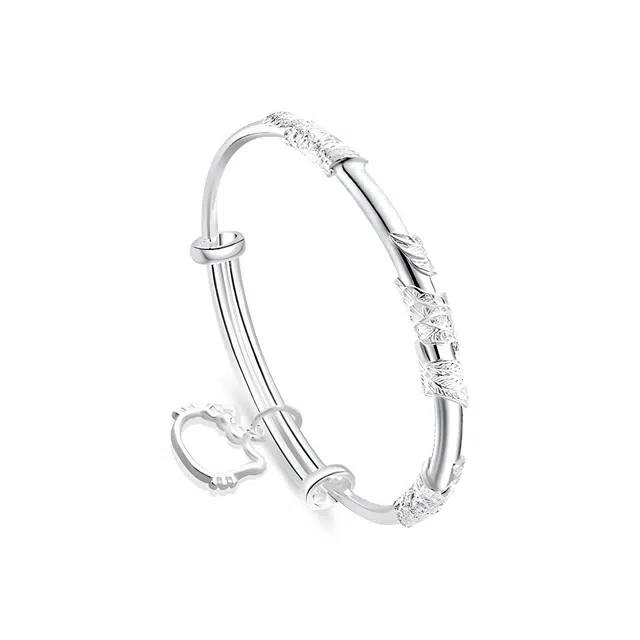 【 吸金招财猫】 琉堇 繁花似锦猫咪 新中式萌趣优雅创意气质浪漫小众设计高级感精致甜美可爱素圈 限定周年礼盒 合金 开口可调节 女款