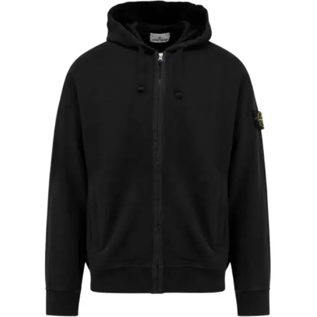 Stone Island Hooded Logo Sweatshirt
