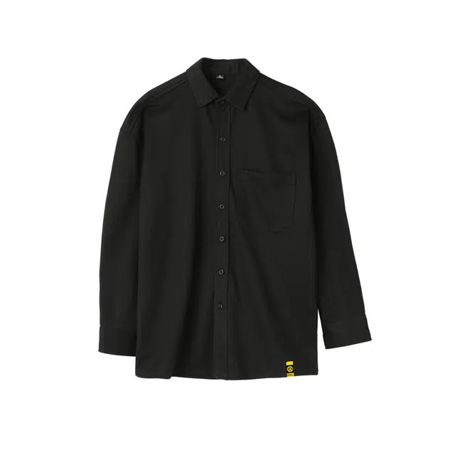 普鲁士多特蒙德 潮牌秋冬加厚男式高级感宽松舒适衬衣外套保暖休闲工装服装 上衣 衬衫 男女同款