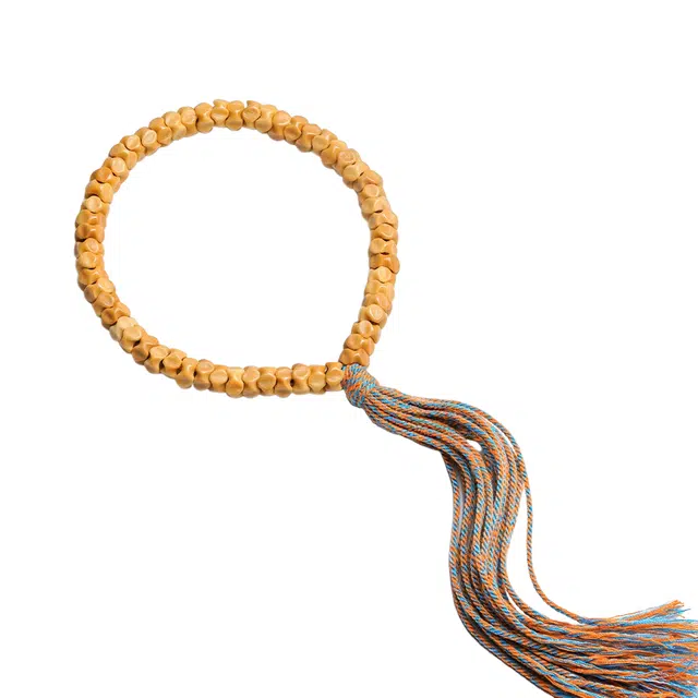 子婳 招财纳福诸事顺利好运复古简约时尚盘带文玩原创佛珠手持念珠收藏级 菩提籽 手串 男女同款情侣款