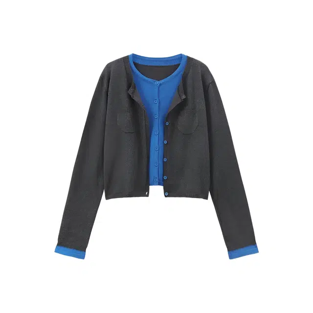 木清清 气质清新优雅百搭长袖针织衫 女款