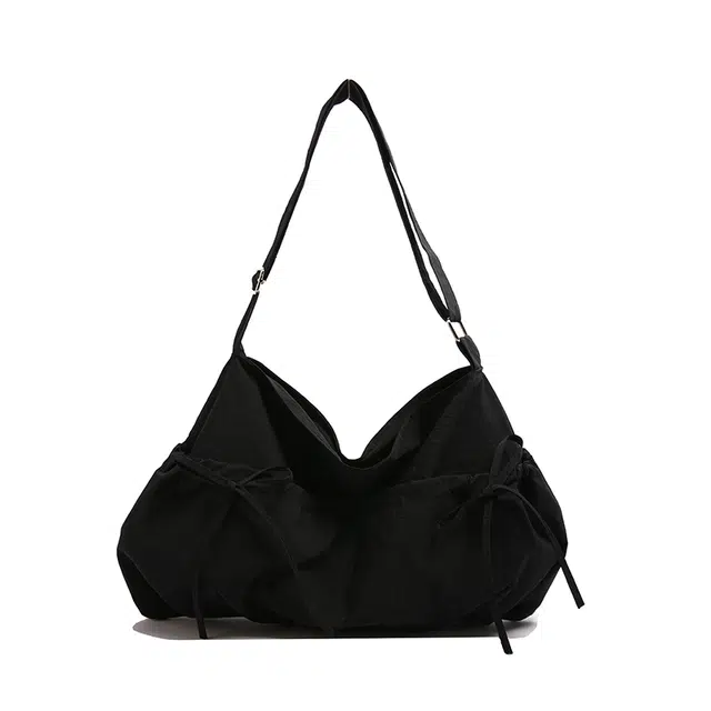 醇龙 高颜值百搭纯色高级时尚通勤 尼龙 斜挎单肩包 常规 男女同款情侣款 多色