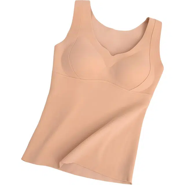 俏佳人 纯色简约舒适休闲背心 女款