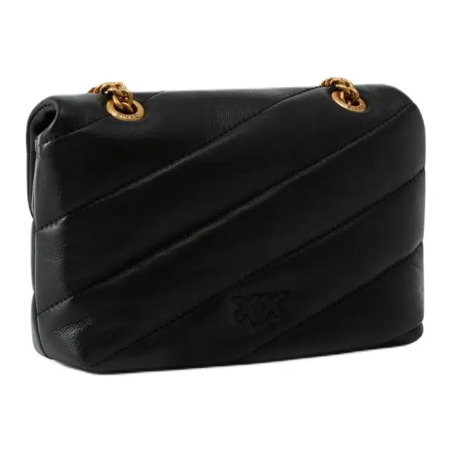 PINKO Puff Classic Quilted Leather Bag