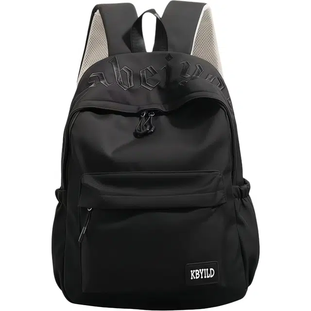 普乐威 韩版高颜值简约百搭学院风初中高中大学生上课通勤轻便 尼龙 书包背包双肩包 女款 多色