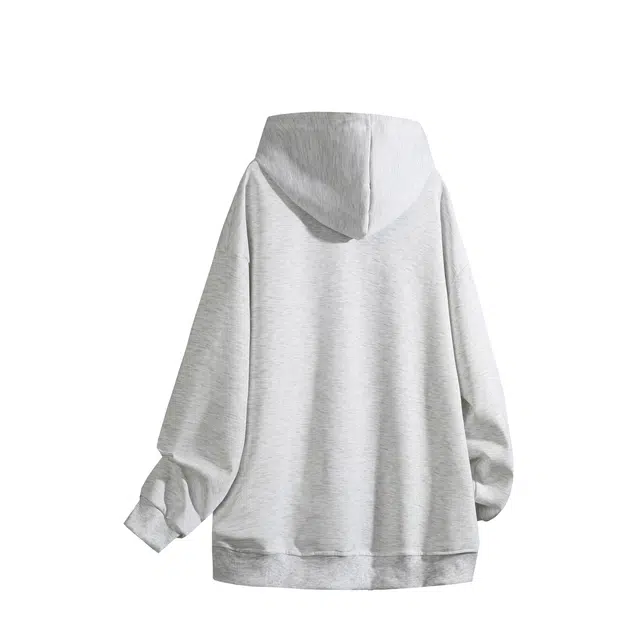 明尼凯 美式复古高街基础款个性撞色格纹小众设计感潮流日常通勤宽松高级感百搭舒适亲肤休闲连帽情侣重磅开衫卫衣 男女同款