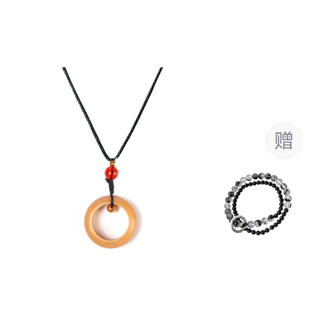 【诸事顺遂】 絮物 国潮新中式轻奢高级感文艺风复古风锁骨链招财进宝节节高升#好运 菩提根 项链 男女同款情侣款