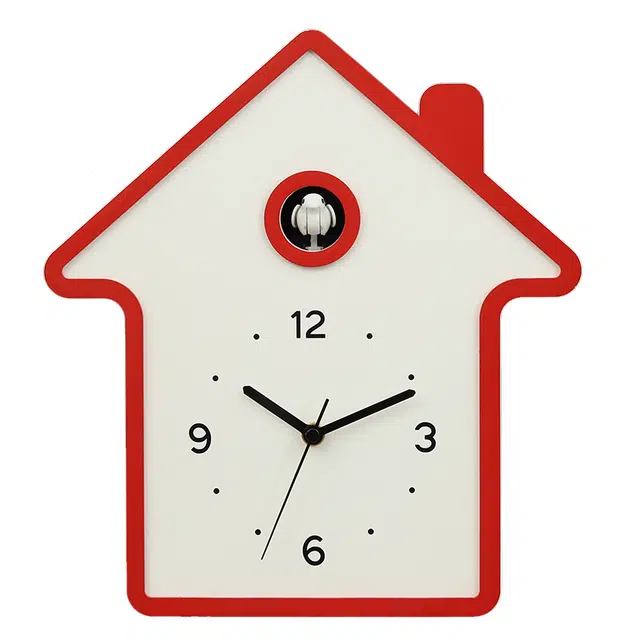 凯琴 布谷鸟报时挂钟客厅钟表挂墙创意小鸟咕咕钟儿童房间钟静音时钟 石英机芯 挂钟 男女同款