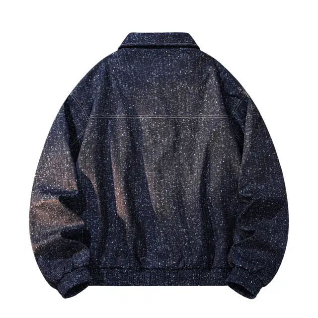 敦煌博物馆 美式复古满天星明线设计街头潮流织唛标工装翻领日常通勤百搭大码宽松舒适夹克外套 男女同款