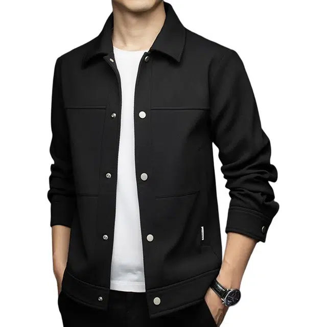 太子龍 百搭经典翻领休闲夹克外套 男款