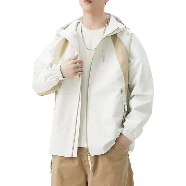 太子龍 秋季连帽宽松百搭时尚夹克 男款