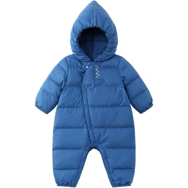 英氏爬服 保暖可爱连帽冬季长袖外出服 儿童款